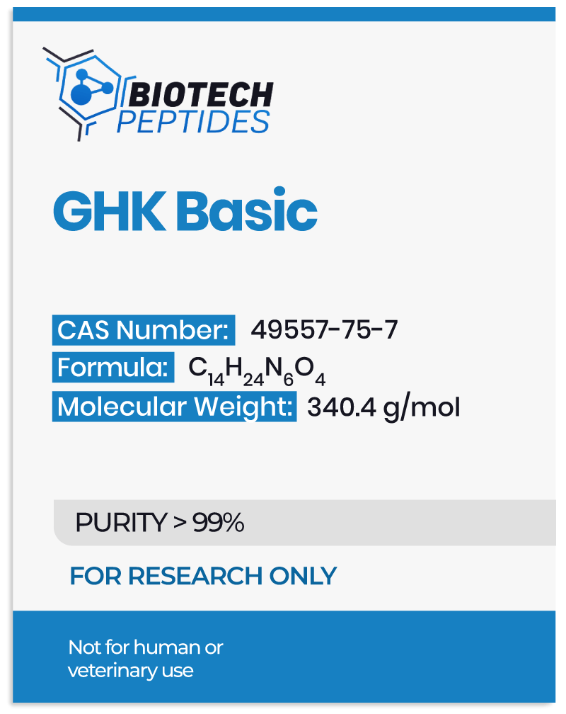 Buy GHK Basic (Tripeptide-1) (200mg) Buy GHK Basic (Tripeptide-1) (200mg)